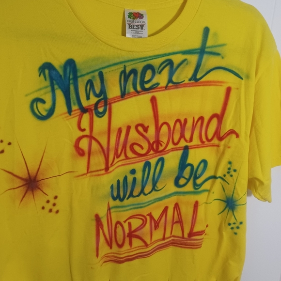 B*tchy Airbrush Fringe Tee - Picture 2 of 5